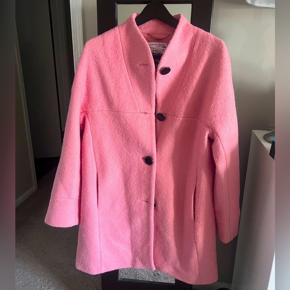 Kenzie Boucle Coat Size Medium